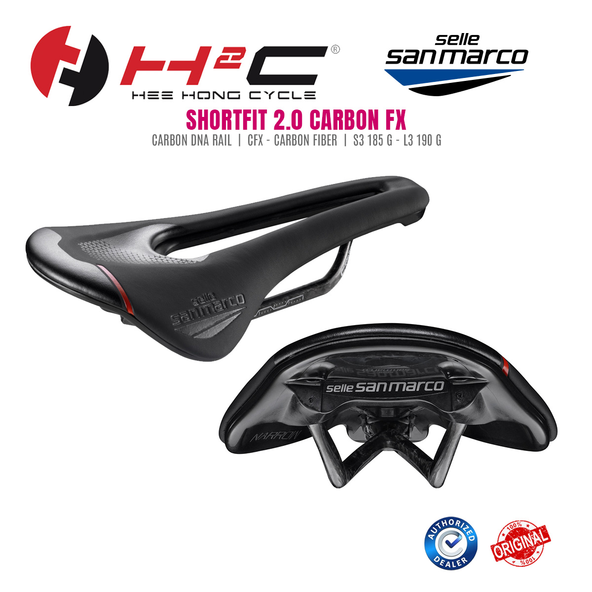 パーツ Selle San Marco Shortfit Carbon 145mm Selle San Marco